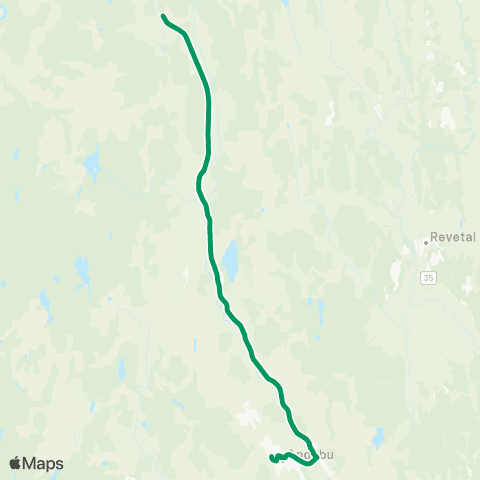VKT - Vestfold Kollektivtrafikk Andebu-Heimdal-Vivestad map