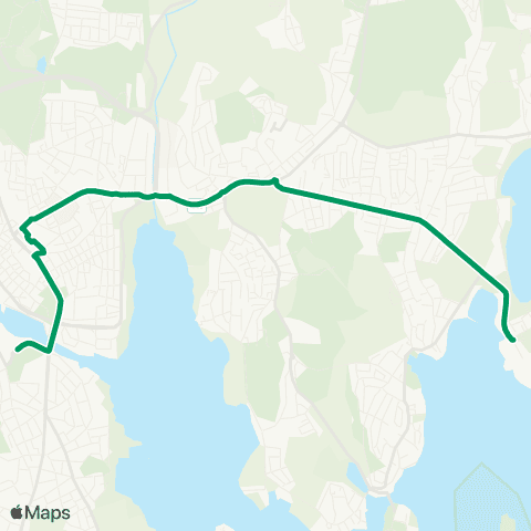 VKT - Vestfold Kollektivtrafikk Færder vgs-Tønsberg-Vallø map