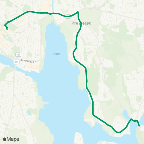 VKT - Vestfold Kollektivtrafikk Tønsberg-Nes-Jarlsø map
