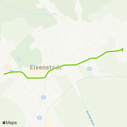 Verkehrsverbund Ost-Region Eisenstadt - St. Georgen / Leithagebirge map