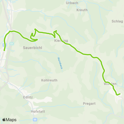 Verkehrsverbund Ost-Region Edlitz-Grimmenstein - Lichtenegg map