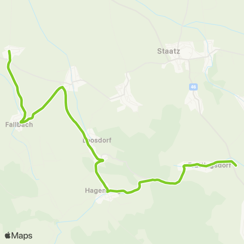 Verkehrsverbund Ost-Region Ungerndorf - Loosdorf / Staatz - Frättingsdorf map