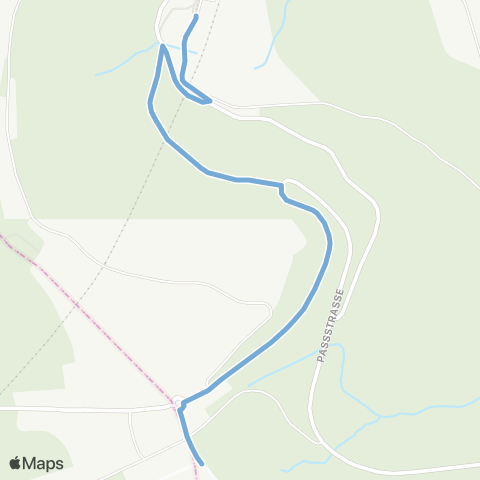 Verkehrsverbund Ost-Region Semmering Bahnhof - Skilift Semmering Shuttle Bus map