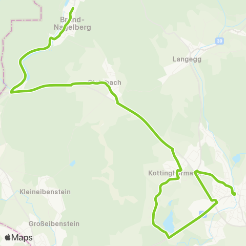 Verkehrsverbund Ost-Region Schrems - Alt-Nagelberg map