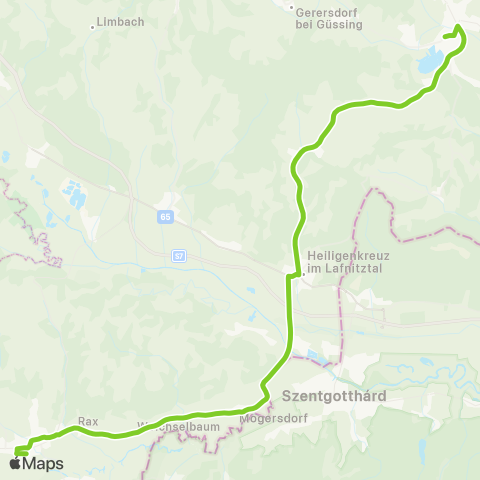 Verkehrsverbund Ost-Region Jennersdorf - Neustift / Güssing - Güssing map