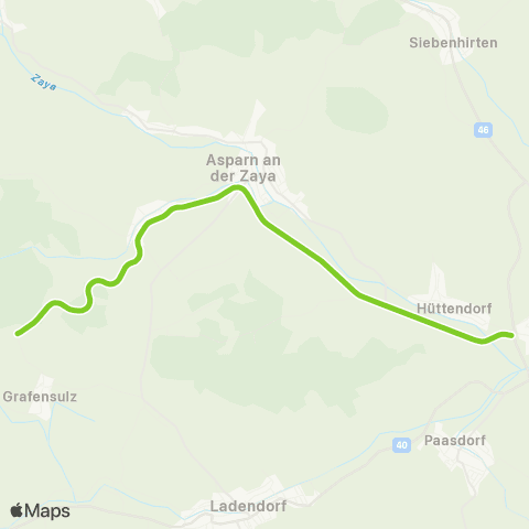 VOR Grafensulz - Mistelbach gültig vom 1.5. bis 26.10.2026 map