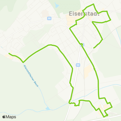 Verkehrsverbund Ost-Region Stadtbus Eisenstadt  Fanny map
