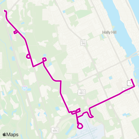 Votran Int'L Speedway / Williamson map