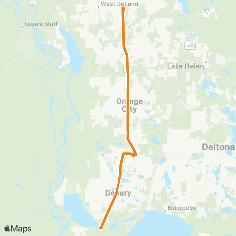 Votran US 17 / 92 map