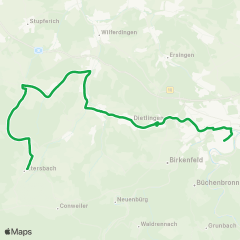 Schulbusse Schulbusse  Ittersb. - Langensteinb. - Keltern - Pfhm. und innerhalb Keltern map