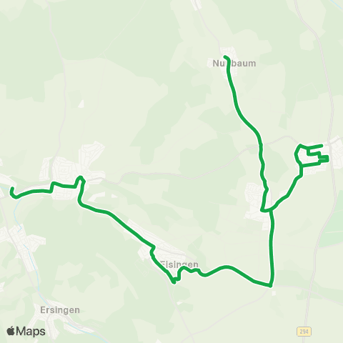 Schulbusse Schulbusse Königsbach - Stein - Neulingen map