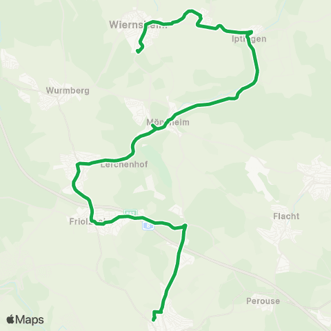 Schulbusse Schulbusse Heimsheim - Friolzheim - Mönsheim - Serres /  Wiernsheim map