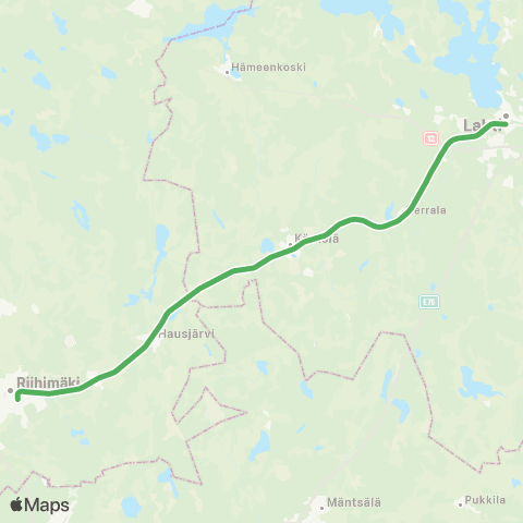VR Lähijuna map