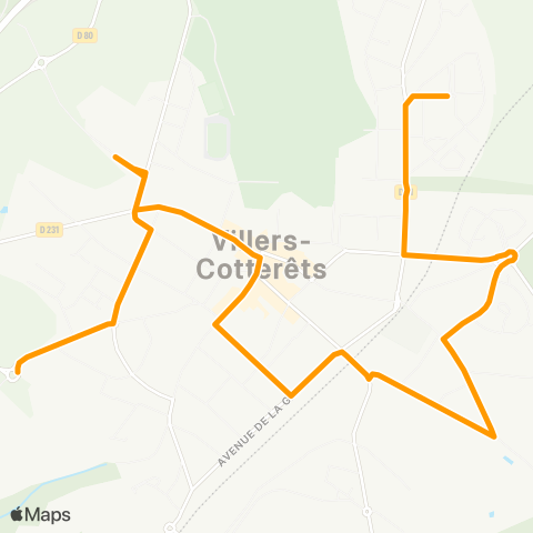 Villéo Retzéo Léon Blum - Lycée européen map