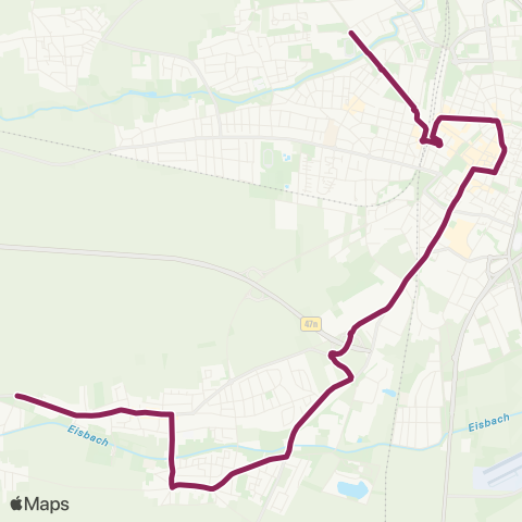 Verkehrsverbund Rhein-Neckar Worms Hbf / ZOB - Marktplatz - Weinsheim - Horchheim map