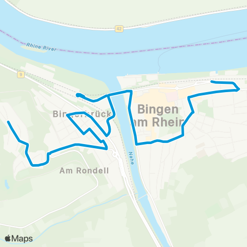 Verkehrsverbund Rhein-Neckar Hofheim - Bobstadt - Bürstadt - Lampertheim map