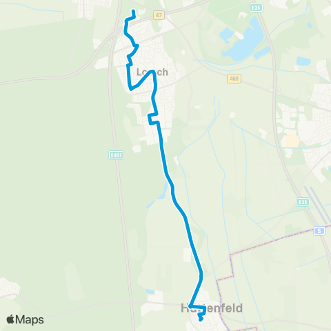 Verkehrsverbund Rhein-Neckar Lorsch - Hüttenfeld map