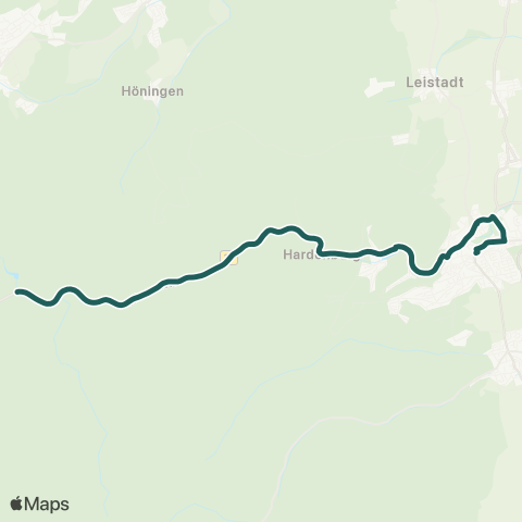 Stadtwerke Bad Dürkheim GmbH Isenach - Hardenburg - Hausen - Grethen - Bad Dürkheim map