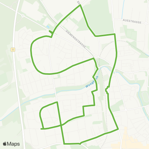 Verkehrsverbund Rhein-Neckar Hbf / ZOB - Erlich Friedhof - Quartiersmensa West - Burgstraße - Erlich - Friedhof - Hbf / ZOB map