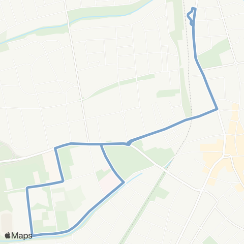 Verkehrsverbund Rhein-Neckar Speyer Hbf / ZOB - Stadthalle - Universität - St. Vincentiuskrankenhaus - Stadthalle - Hbf / ZOB map