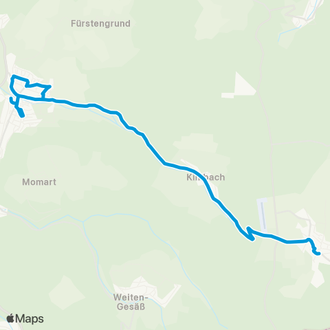 VRN Bad König - Kimbach - Vielbrunn map