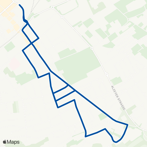 Rhein-Nahe Nahverkehrsverbund GmbH Bad Kreuznach Bahnhof - Uhlandstraße - Bahnhof map