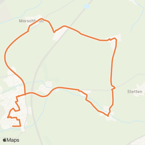 Reisedienst Krauss & Wolff Reisen GmbH Kirchheimbolanden - Morschheim - Ilbesheim - Gauersheim map