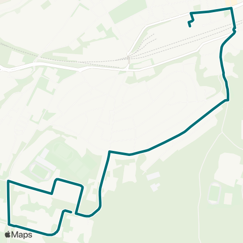 Stadtwerke Kaiserslautern Verkehrs-AG Uni Express Hauptbahnhof - Universität map