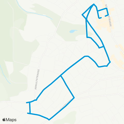 Verkehrsverbund Rhein-Neckar PS Exerzierplatz - Sommerwald - Husterhöhe - Rodalber Straße - Exerzierplatz map
