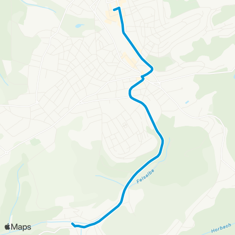 Verkehrsverbund Rhein-Neckar PS Niedersimten - Exerzierplatz map