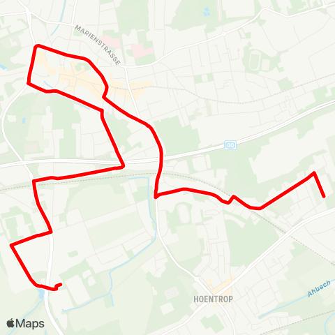 VRR BO-Westenfeld - Wattenscheid Mitte - WAT-Schlaraffiastr. map