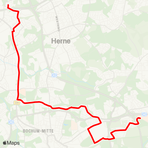 VRR BO-Harpen - Grumme - Hofstede - HER-Holsterhausen map