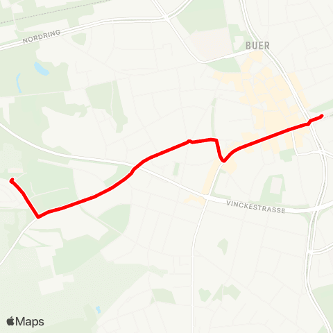 VRR GE-Westfälische Hochschule - Buer Rathaus map
