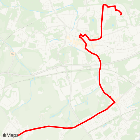 VRR Bochum Roonstr. - August-Bebel-Platz - Höntrop Kirche - Essen Zweibachegge map