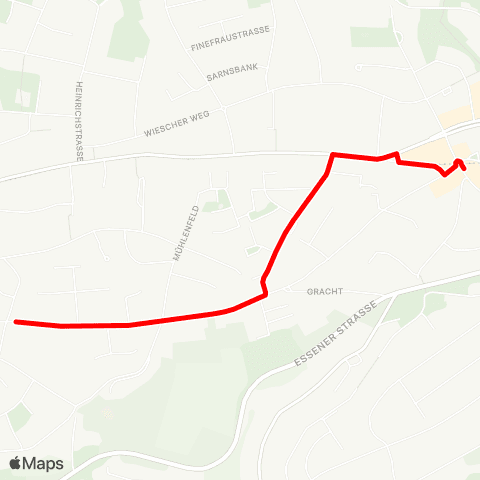VRR Kattowitzer Str. - Heißen Kirche - Tinkrathstr. map