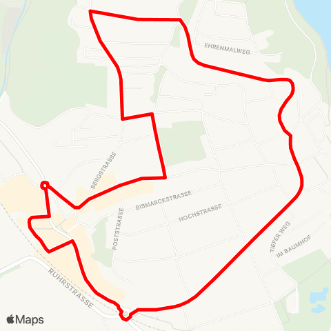 VRR Wetter Bf - Wetter Gartenstr. map