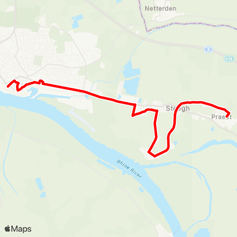 VRR Kempen Bf - Nettetal-Lobberich map