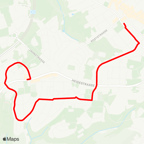 VRR Velbert Quartierbus Planetenviertel map