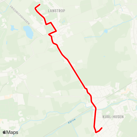 VRR Gürtlerstraße - Flemerskamp map