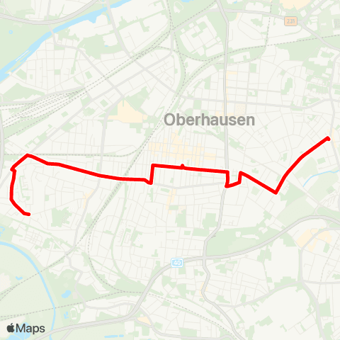 VRR Flemerskamp - Asseln Schulzentrum map