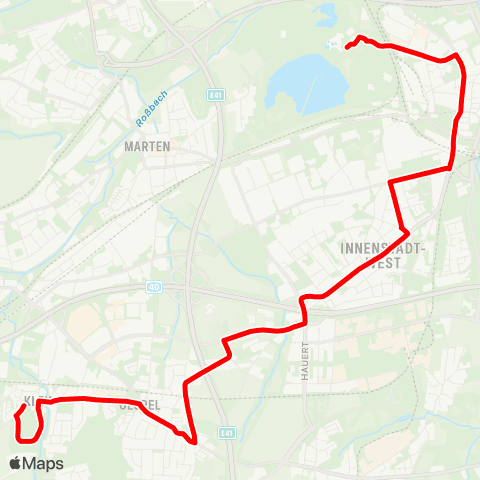 VRR Huckarde Bushof - Otto-Hahn-Straße map