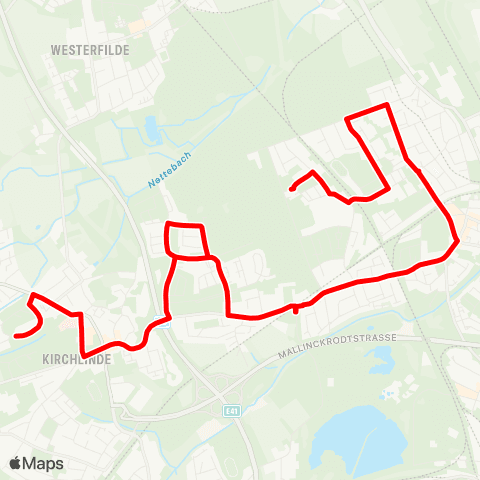VRR Siepmannstraße - Rupinghofstraße map