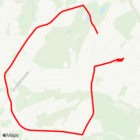 VRR Schloß Borbeck - Rabenhorst - Kettelerstr. - Fliegenbusch map