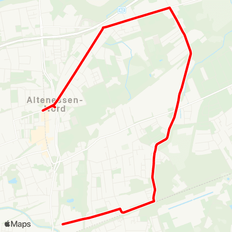 VRR Karlstr. - Karlsplatz - Rathaus Altenessen map