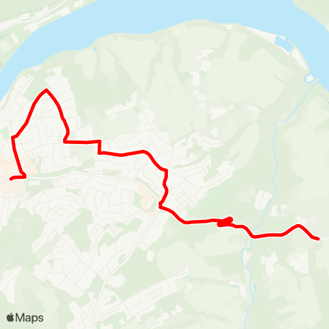 VRR Overhammshof - Hespertal - Werdener Markt map