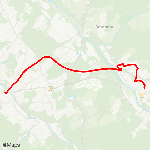 VRR Elsey Post - Rundturnhalle - Hasselbach - Stadtmitte map