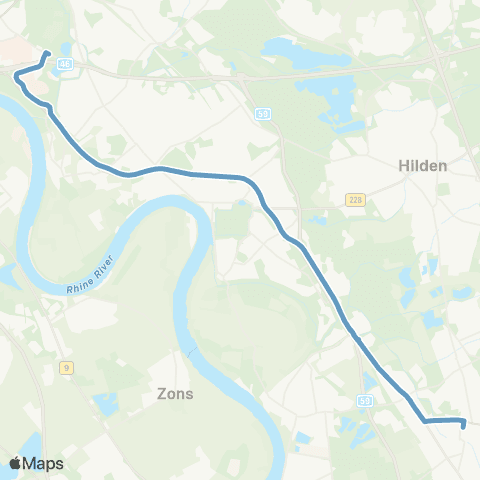 VRR D-Südpark - Universität - D-Garath , Ostseite - D-Hellerhof - D-Eichsfelder Straße - Langenfeld, Turnerstraße map