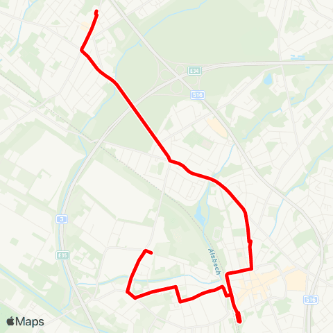 VRR H. Böll Gesamts. - Sterkrade Bf. Neumarkt - Hegerfeldstr. - Weierstr. map