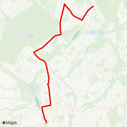 VRR Everslohstr. - Jägersiedlung - Sterkrade Bf map