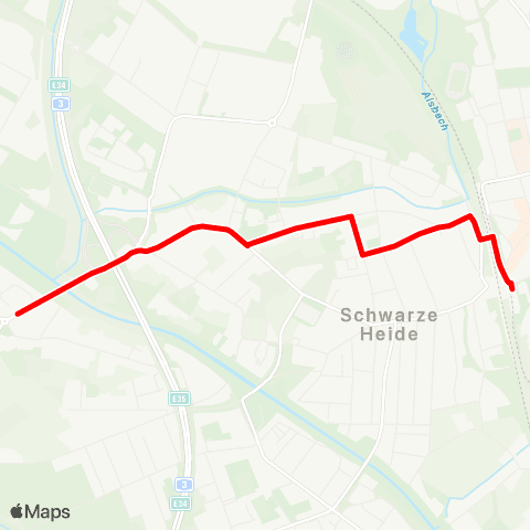 VRR Rathenauplatz - Sterkrade Bf map